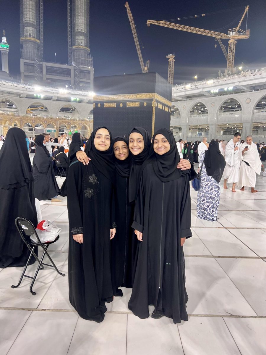  Freshman, Shifa Alhaddad, attends Umrah with her siblings. Alhaddad performed Urmah in December 2022. 