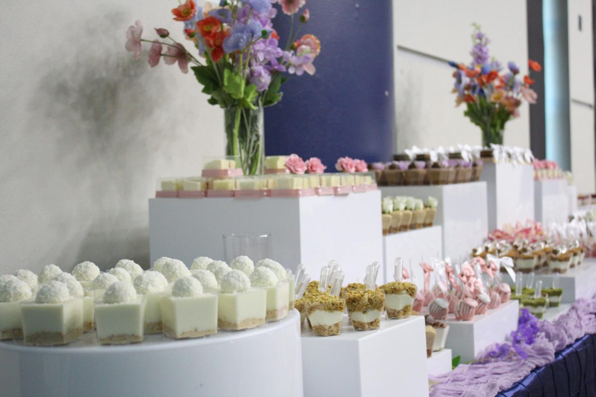 A peek at the decadent dessert spread at the BHA Girls' Gala 2025. 