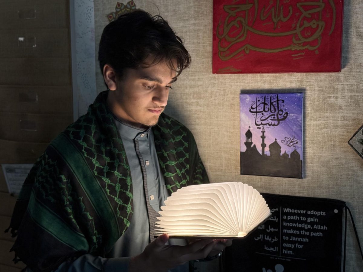Yahya Najeeb's photograph, featuring junior Ahmed Sajjad.